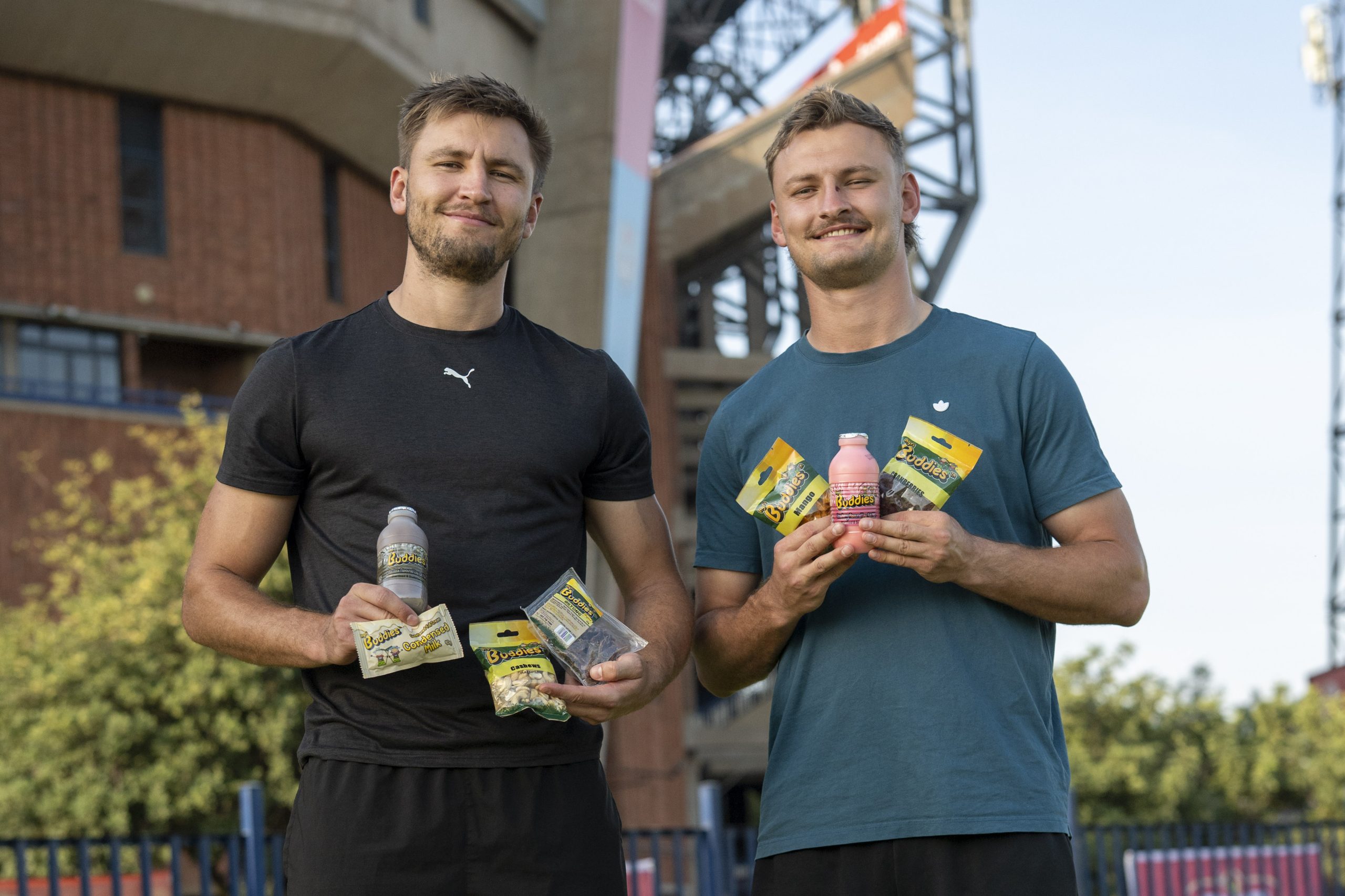 David Kriel and Richard Kriel with AgriBuddies